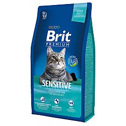 Brit Premium granuly Cat Sensitive jahňa 8 kg