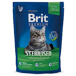 Brit Premium granuly Cat Sterilised kura 1,5 kg