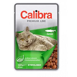 Calibra cat kapsička Premium Sterilised losos 100 g