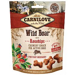 Carnilove Dog Crunchy Snack Wild Boar with Rosehips with fresh meat 200 g