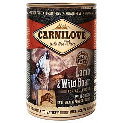 Carnilove Wild Meat Lamb & Wild Boar 400 g