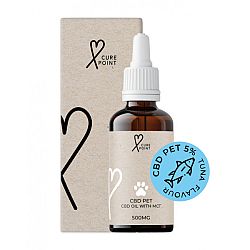 CurePoint CBD olej pre zvieratá tuniak 10 ml