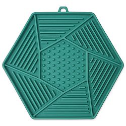 Epic Pet Lick&Snack lízacia podložka hexagon 17x15 cm zelený