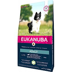 Eukanuba granuly Adult Small & Medium Breed jahňa 2,5kg