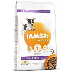 IAMS DOG PUP SMMED CKN 12KG