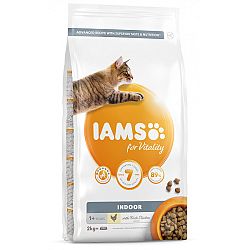 IAMS granuly pre dospelé mačky Indoor kuracie 2kg