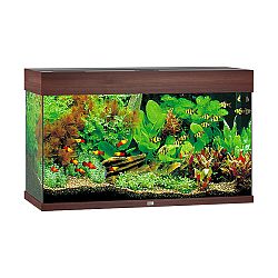 Juwel akvárium set Rio LED 125 tm. hnedé 81 x 36 x 50 cm 125 l