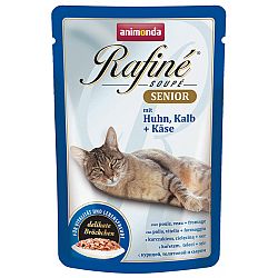 Kaps. Rafine Soupe Senior kura + tela + syr 100g