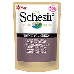 Kapsicka SCHESIR Cat tuniak+quinoa 100g