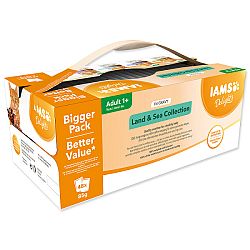 Kapsičky IAMS výber z morských a suchozemských mäs v omáčke multipack 4080g