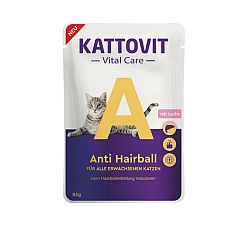 Kattovit Anti Hairball kapsička losos 85 g