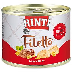 Konz.Rinti Filetto kura+hovadzie v zele 210g