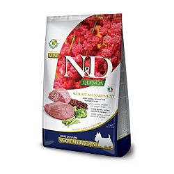 ND Dog GF Quinoa Adult Mini Weight jahňa 2,5 kg