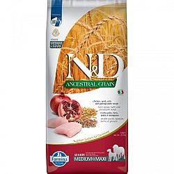 ND Dog LG Senior kura a granátové jablko 12 kg