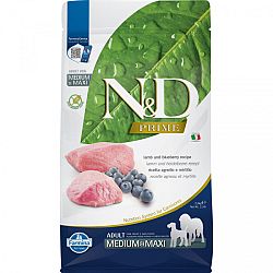 ND Dog Prime Adult jahňa a čučoriedky 2,5 kg