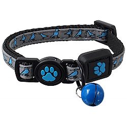 Obojok Active Cat Reflective XS modrý 1x19-31 cm