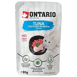 Ontario cat kapsička tuniak vo vývare 80 g