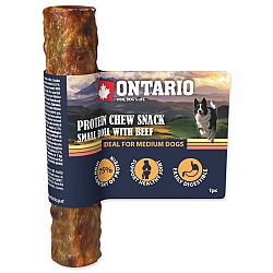 Ontario dog protein snack malá rolka s hovädzinou 12 ,7 cm