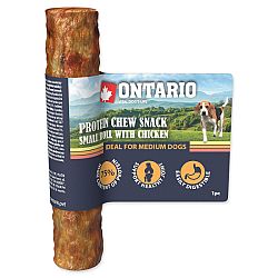 Ontario dog protein snack malá rolka s kuracinou 12 ,7 cm