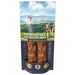 Ontario dog protein snack malá rolka s kuracinou 2ks - 12 ,7 cm