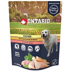 Ontario kapsička kuracie zelenina vo vývare 300 g