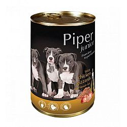 Piper dog konz. junior kur. žalúdky, hnedá ryža 400 g