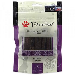 Pochúťka Perrito Duck Soft stripes  100g