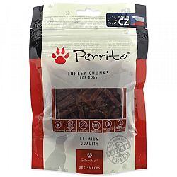 Pochúťka Perrito Turkey Chunks 100g