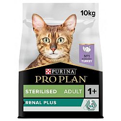 Pro Plan granuly pre mačky Sterilised morčacie 10kg