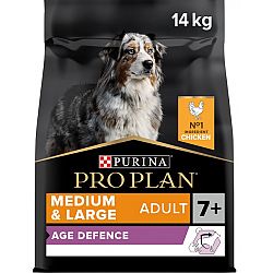 Pro Plan Medium Large Adult 7+ Age Defence kuracie 14kg