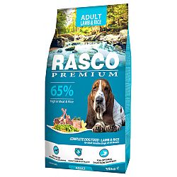 Rasco Premium dog granuly Adult Sensitive jahňa a ryža 15 kg