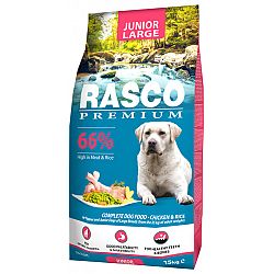 Rasco Premium dog granuly Puppy Junior Large 15 kg