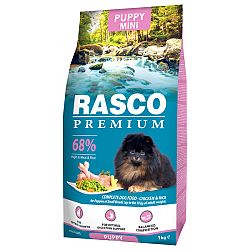 Rasco Premium dog granuly Puppy Junior Small 1 kg