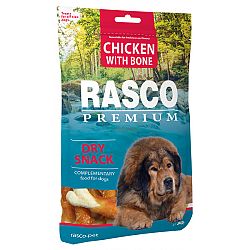 Rasco Premium pochúťka kosti obalené kuracím mäsom 80 g