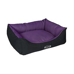 Scruffs Expedition Box Bed M 60x50cm slivkovy