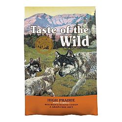 Taste of the Wild Dog High Prairie Puppy bizón a zverina 2 kg