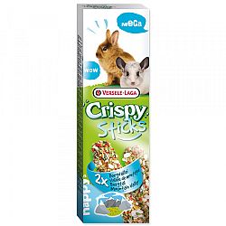 Tycinky Crispy Mega s bylinkami pre kraliky a cincily 140g