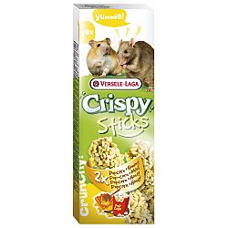 Tyčinky VERSELE-LAGA Crispy Popcorn, med pre škrečky a potkany 110g