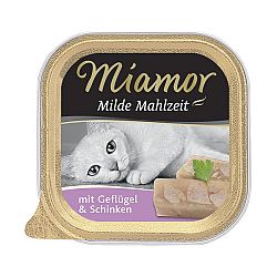 Vanička MIAMOR Milde Mahlzeit hydina + šunka 100g