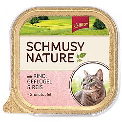 Vanicka Schmusy Nature´s Menu hovadzia hydina 100g