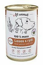 All Animals DOG losos mletý s ryžou 400g + Množstevná zľava zľava 15%