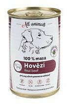 All Animals DOG mleté hovädzie mäso 400g + Množstevná zľava zľava 15%