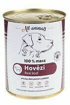 All Animals DOG mleté hovädzie mäso 800g + Množstevná zľava zľava 15%