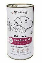 All Animals DOG mleté hovädzie mäso s ryžou 1200g + Množstevná zľava zľava 15%