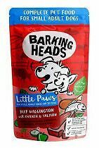 BARKING HEADS Litt.Paws Hovädzie mäso + kurča + balzam 150g + Množstevná zľava 4+1 zadarmo