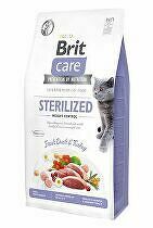 Brit Care Cat GF Sterilized Weight Control 7kg zľava