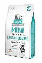 Brit Care Dog Mini Grain Free Light & Sterilised 7kg zľava