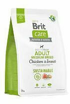 Brit Care Dog Sustainable Adult Medium Breed 3kg zľava