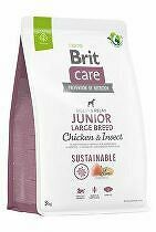 Brit Care Dog Sustainable Junior Large Breed 3kg zľava