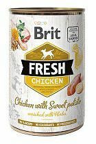 Brit Dog Fresh konz Chicken with Sweet Potato 400g + Množstevná zľava zľava 15%